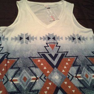 LuLaRoe Kristina V-Neck Tank ... Size S ... NWT!